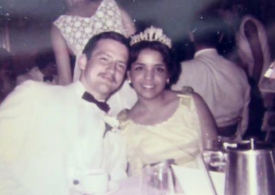 Toni-Medina-1969-with-Christopher prom